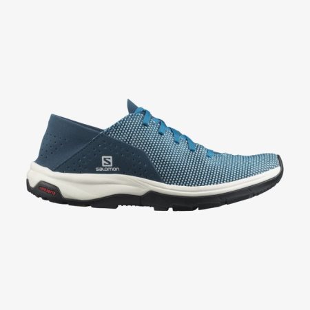 Salomon TECH LITE Womens Hiking Shoes Blue UK OFSU